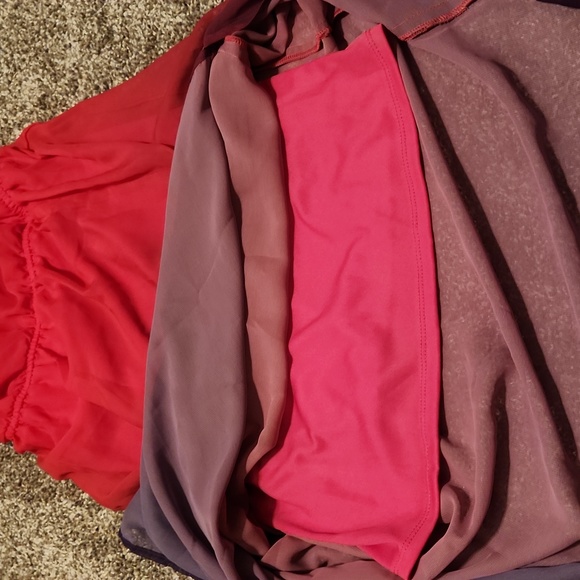 NWT Strapless Ombre Dress - Picture 4 of 6